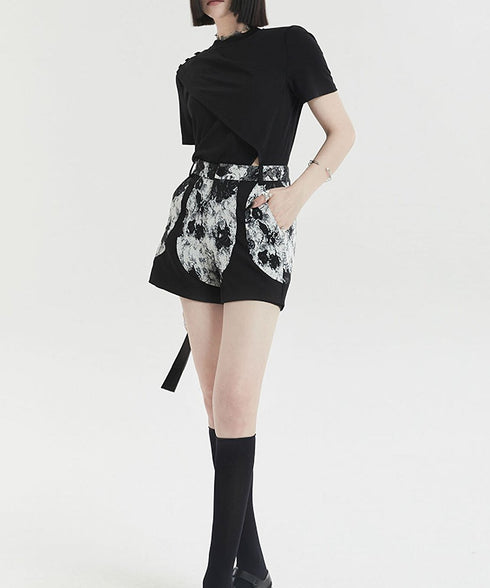 Asymmetric Draped Top
